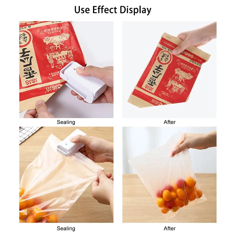 Portable mini Heat Bag Sealer - Handheld food storage sealing machine