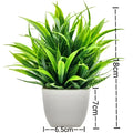 Mini  Artificial Flower Potted  plant- green home & office decor