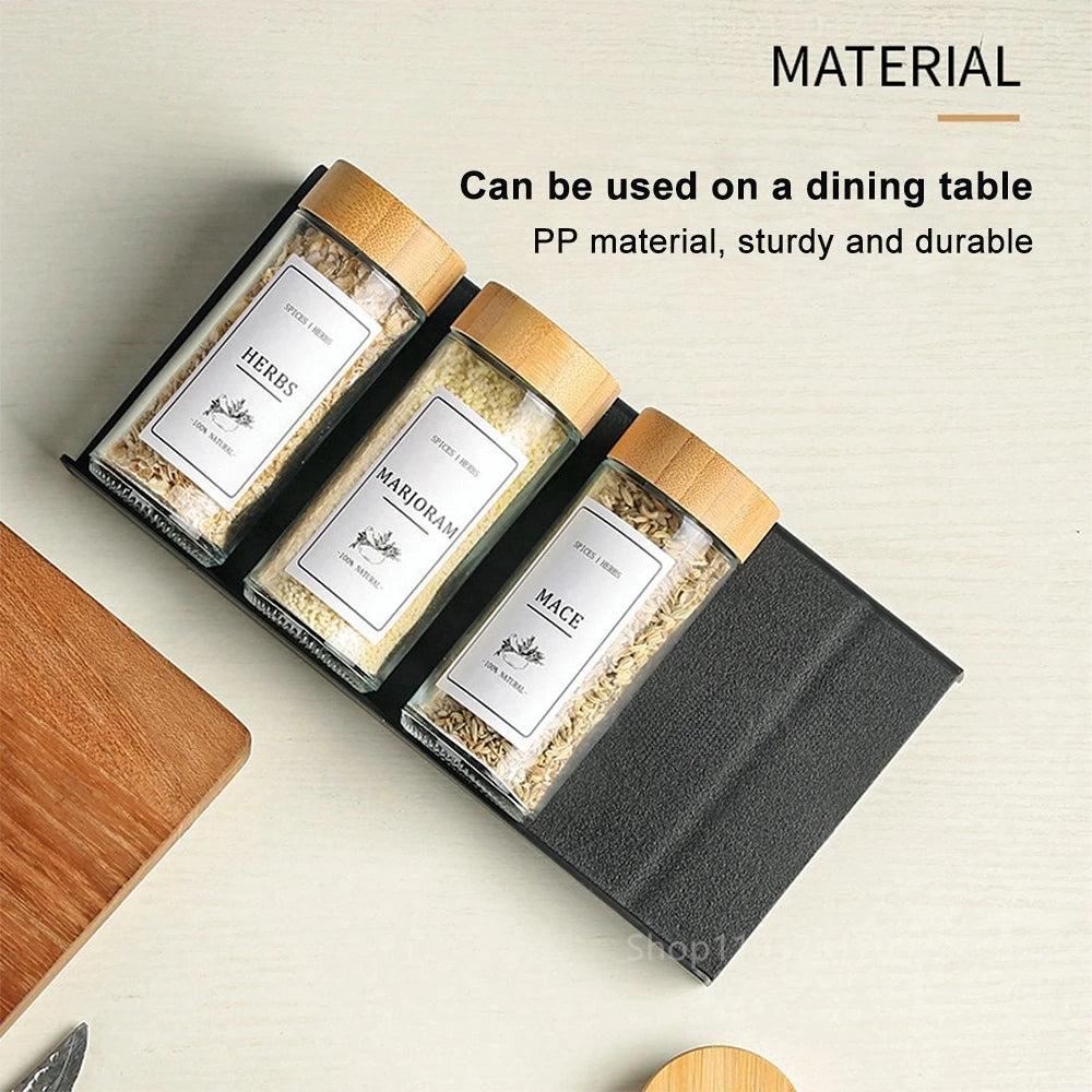 Adjustable Spice drawer organizer - Kitchen storage