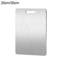 Stainless steel cutting board - Durable & easy to clean