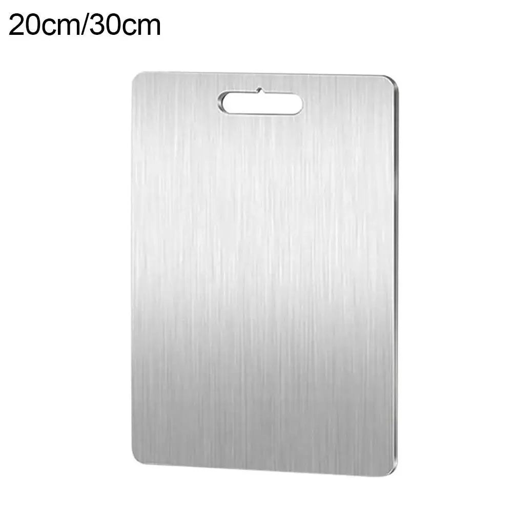 Stainless steel cutting board - Durable & easy to clean