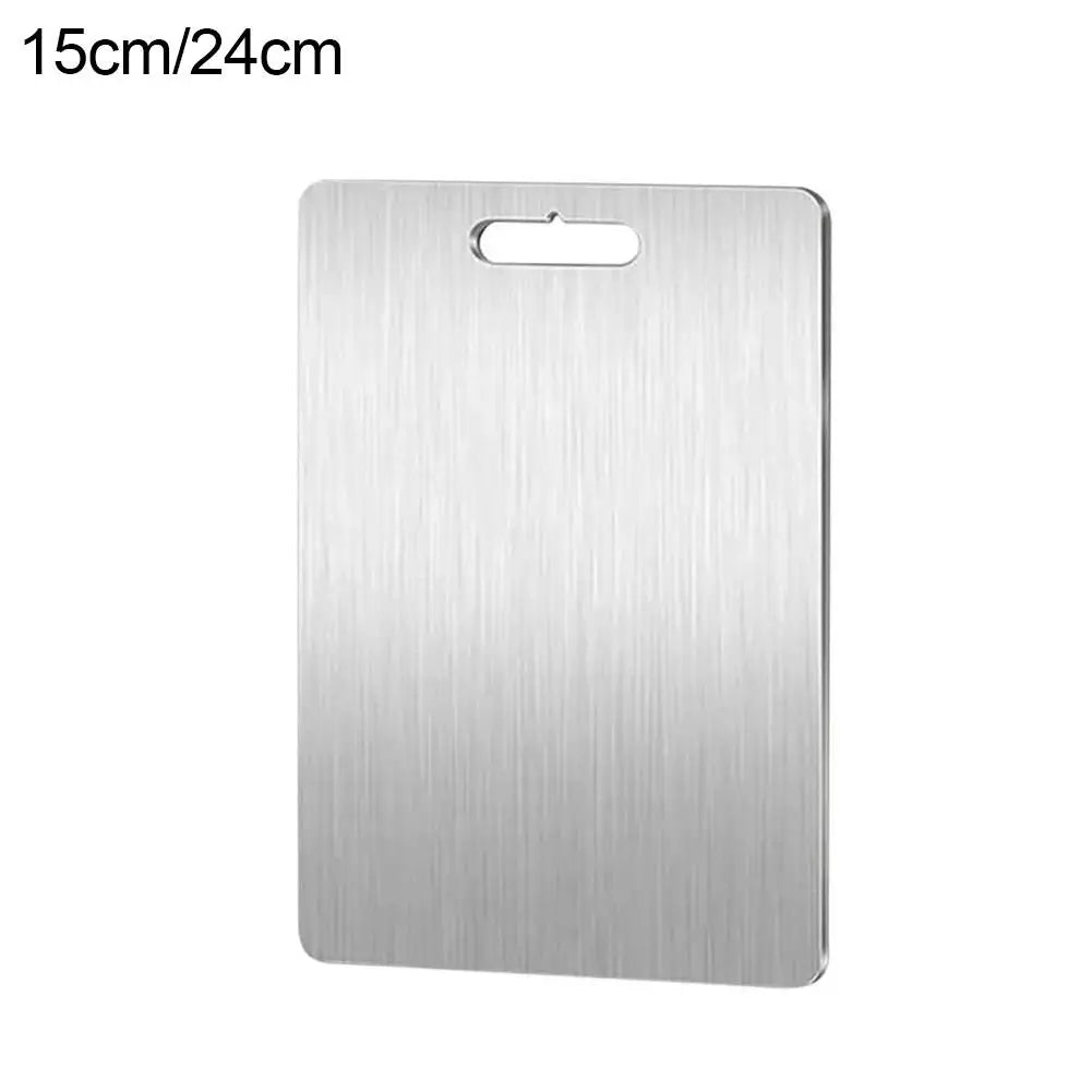 Stainless steel cutting board - Durable & easy to clean