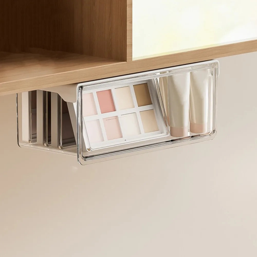 Self Adhesive under shelf Storage drawer organizer