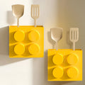 Magnetic wall- mounted storage organizer- 2 pack