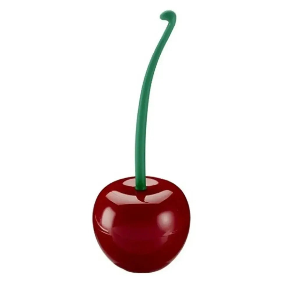 Cherry Shaped Toilet Brush with holder- Fun bathroom cleaning brush