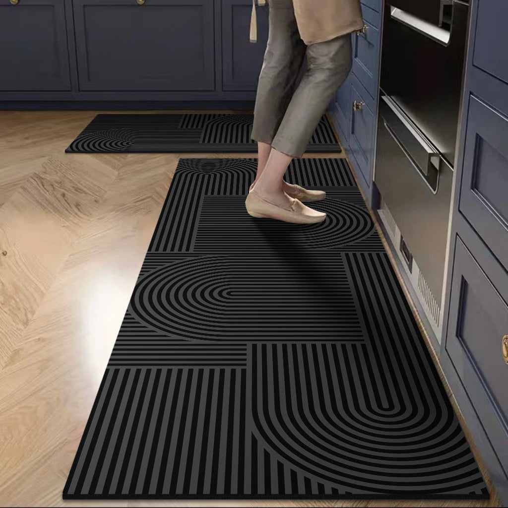 Non- slip kitchen runner mat- soft absorbent floor rug