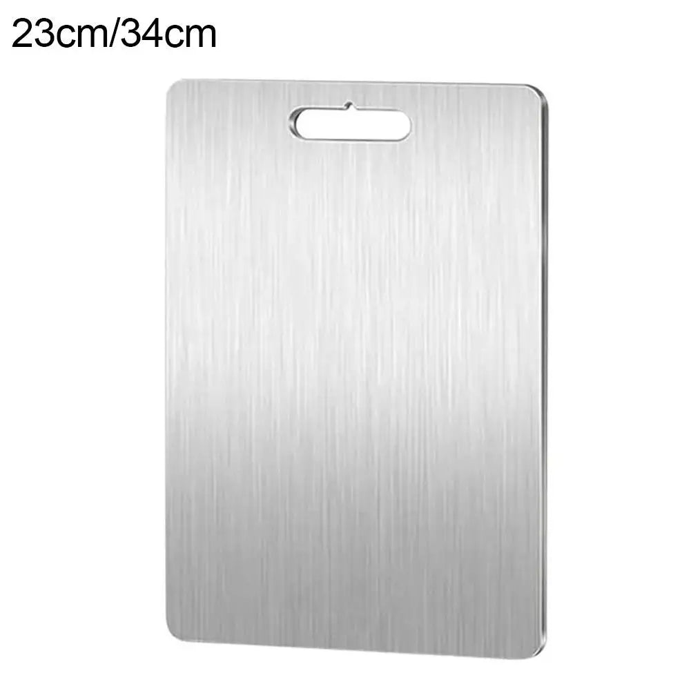 Stainless steel cutting board - Durable & easy to clean