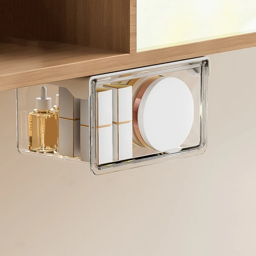 Self Adhesive under shelf Storage drawer organizer
