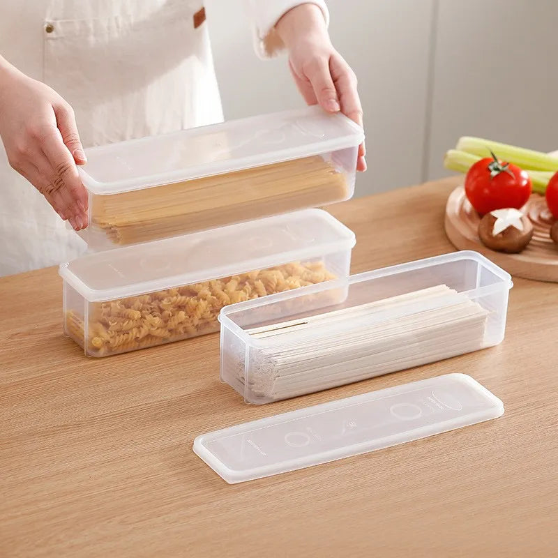 4 Pcs clear Rectangular fridge & food Storage Containers