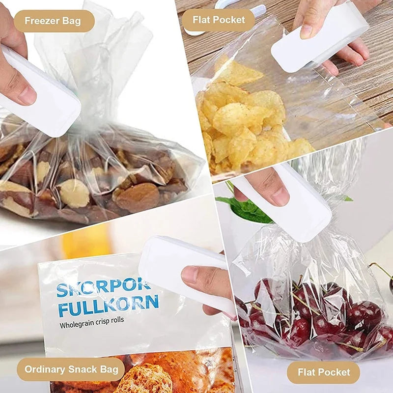 Portable mini Heat Bag Sealer - Handheld food storage sealing machine