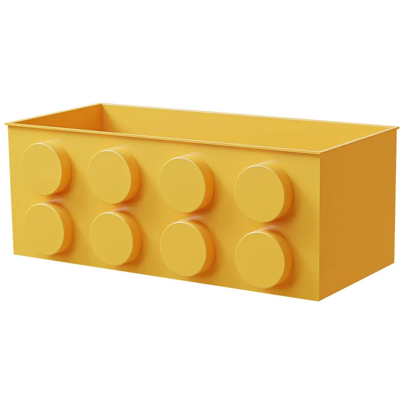 Magnetic wall- mounted storage organizer- 2 pack