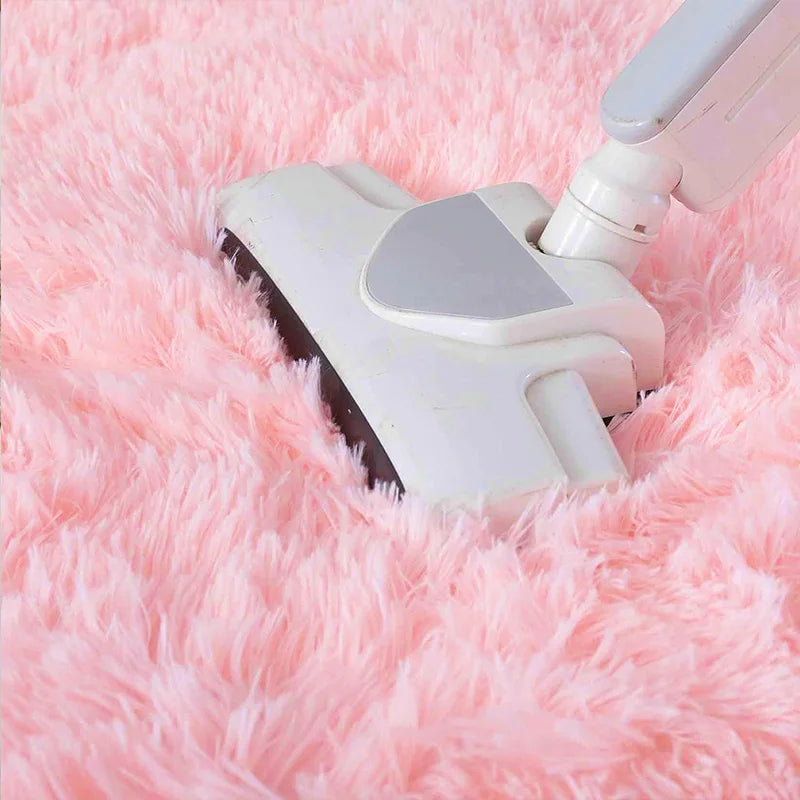 Soft Fluffy shag rug- cozy bedroom & living room carpet