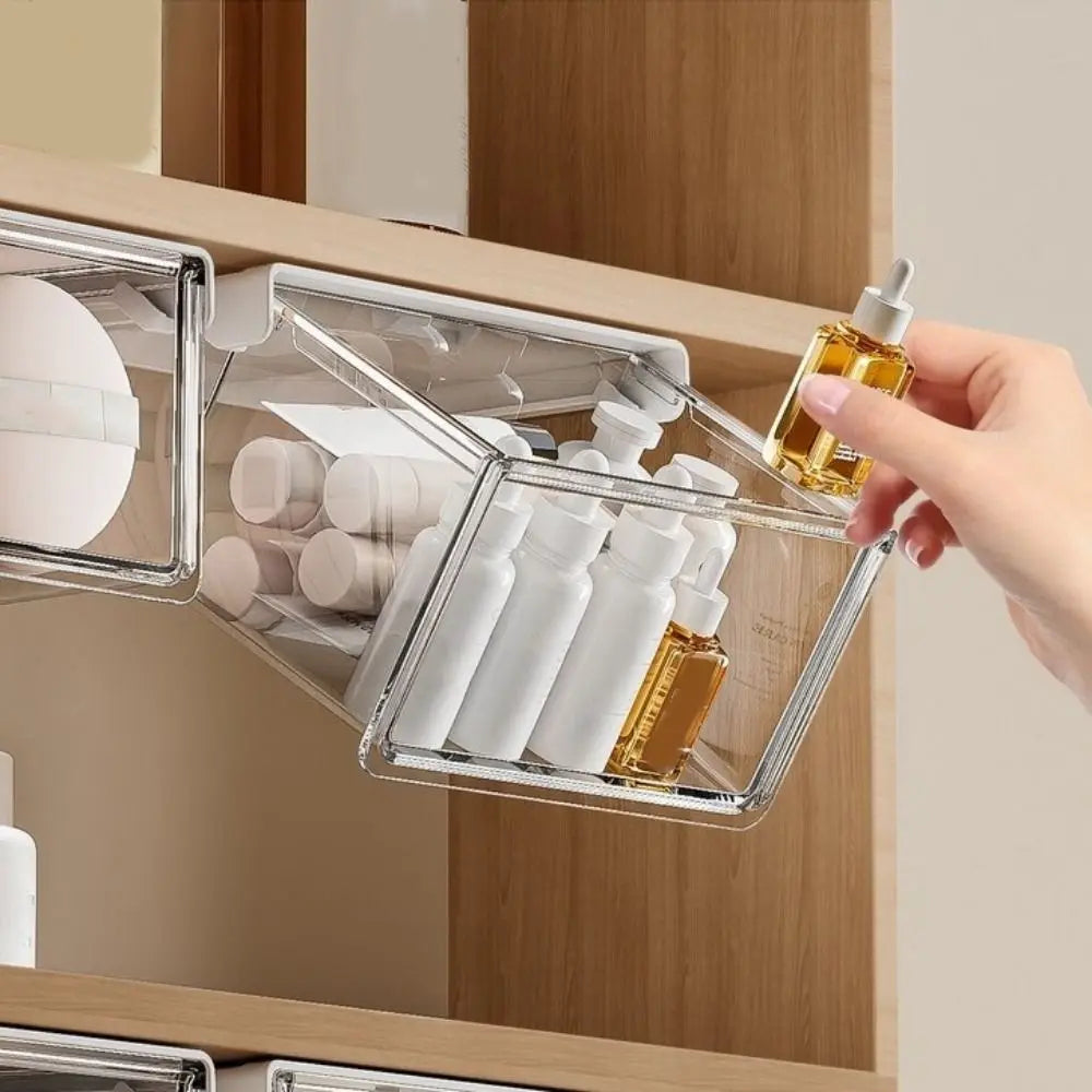Self Adhesive under shelf Storage drawer organizer